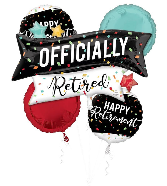 Retirement Foil Balloon Bouquet