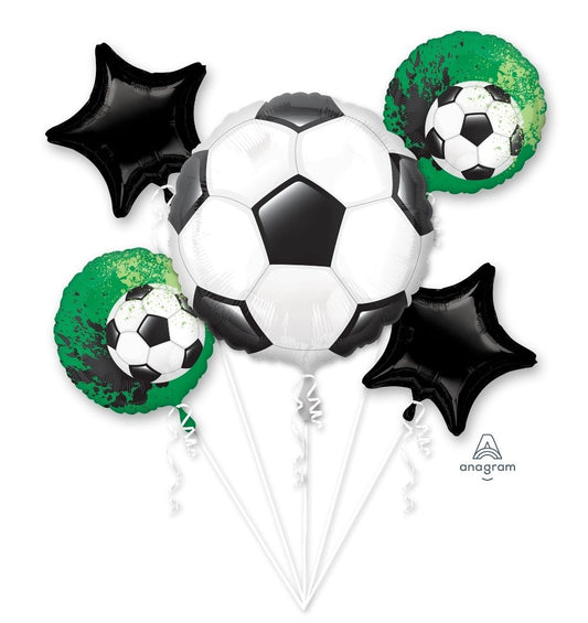 Soccer Themed Foil Bouquet