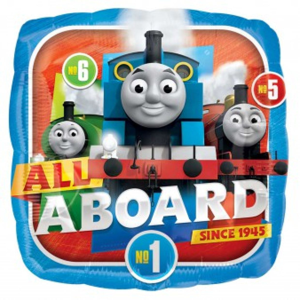 Thomas the Tank Engine Standard Size Licensed Foil Balloon
